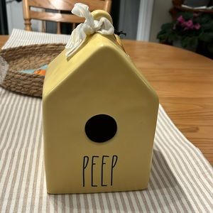 Rae Dunn Easter Peep Birdhouse